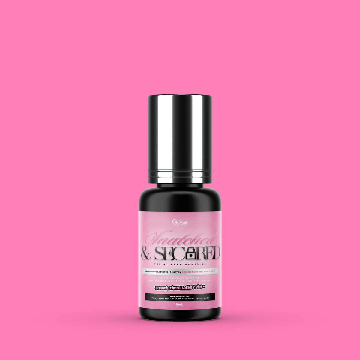 SNATCHED & SECURED Lash Adhesive- STRONG HOLD